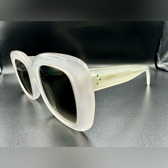 Celine CL 41433S OP 0AYC Z3 Rectangular Sunglasses NEW‼️100% Authentic - Picture 4 of 15